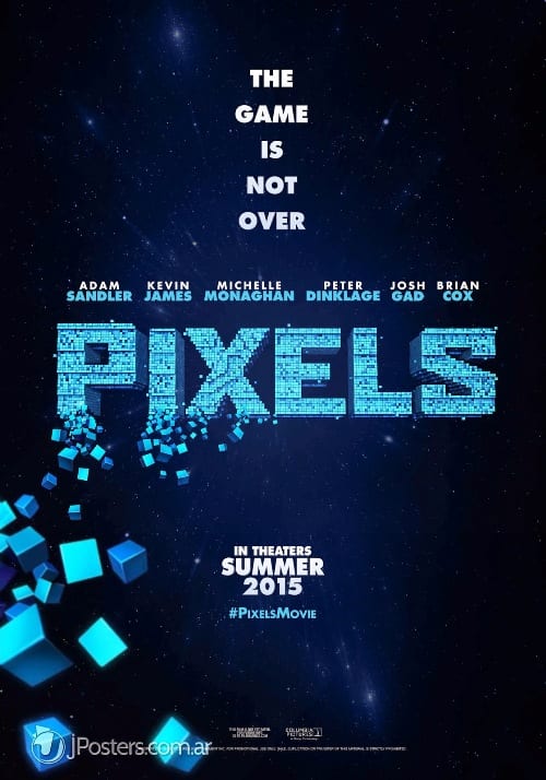 PIXELS | Confira o primeiro pôster e os games clássicos que estarão no filme