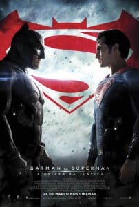 batman vs superman poster texto