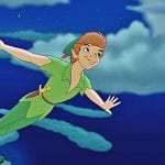 Imagem da animação peter pan, que ganhará o filme Peter Pan e Wendy