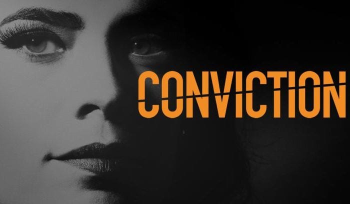 Imagem promocional da série Conviction