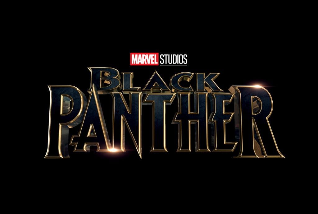 Nova logo do filme Pantera Negra