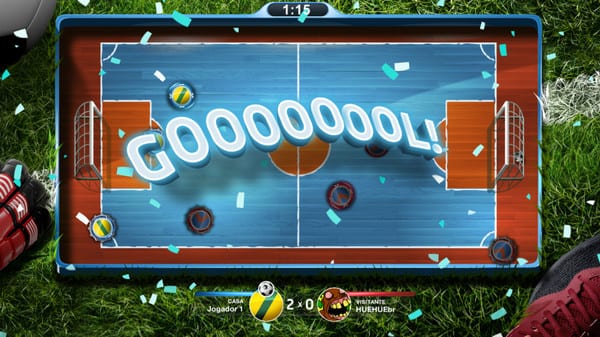 Foto do jogo super button soccer
