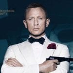 Daniel Craig como o agente 007 em material promocional do filme Spectre