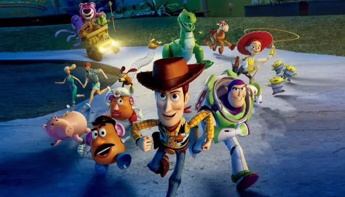 Imagem da animação Toy Story 3 / filme toy story 4 em desenvolvimento