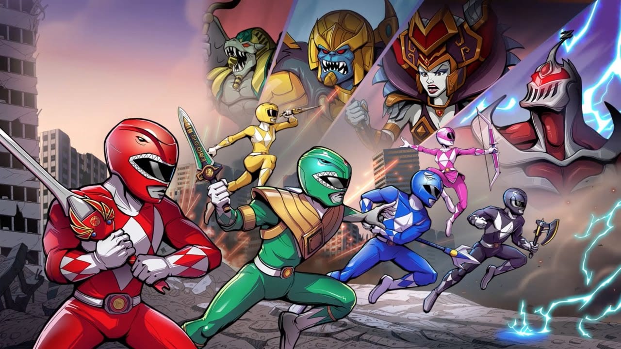 Imagem do jogo Power Rangers Morphin Mega Battle
