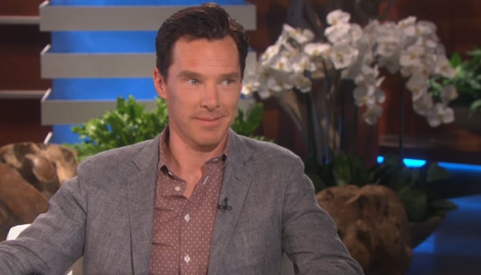 Benedict Cumberbatch em entrevista no The Ellen Show