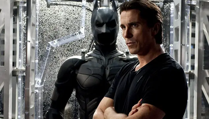 Christian Bale em Batman O Cavaleiro das Trevas