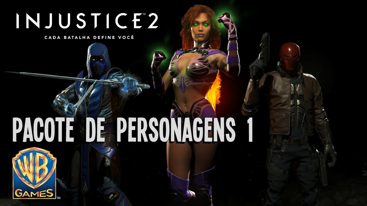 INJUSTICE 2 | Capuz Vermelho, Estelar e Sub-Zero chegam no jogo por DLC