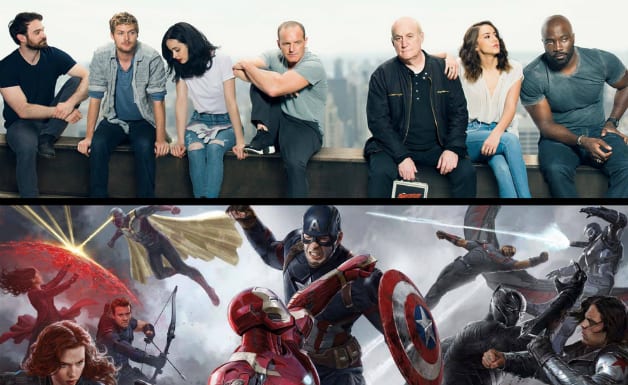 Filmes Marvel e TV