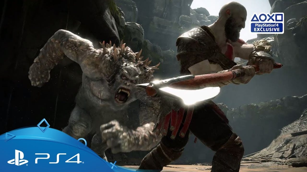 Novo God of War com gameplay divulgado na E3