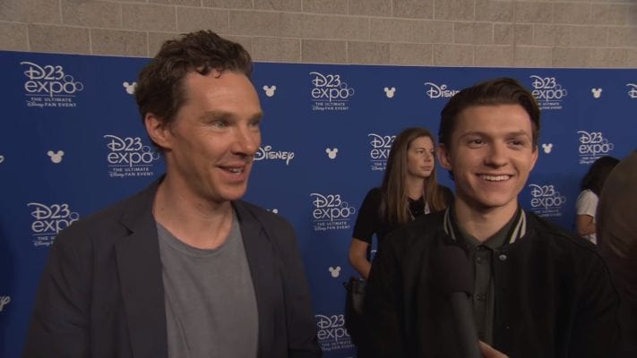 Benedict Cumberbatch e Tom Holland em entrevista para o ScreemSlam sobre Vingadores