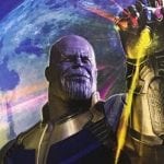 Thanos em Pôster do filme Vingadores: Guerra Infinita