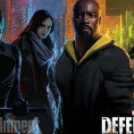 Os Defensores pôster SDCC17 Marvel Television