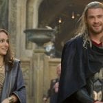 Jane e Thor em Thor: Ragnarok