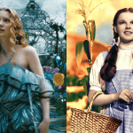 Imagens dos filmes Alice no País das Maravilhas e O Mágico de Oz