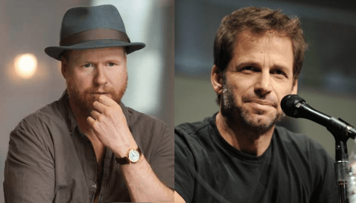  Joss Whedon e Zack Snyder