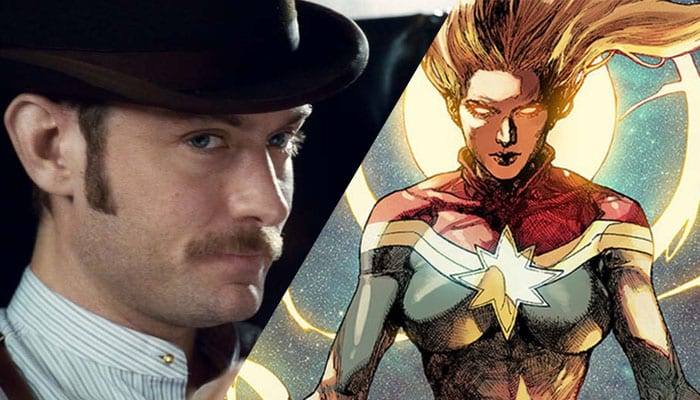 Jude Law pode estar no elenco de Capitã Marvel