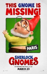 Paris Sherlock Gnomes