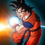 Imagem promocional do Goku em Dragon Ball Z