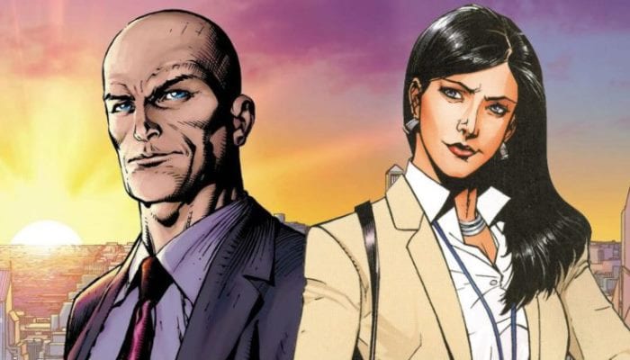 Imagem de Lois Lane e Lex Luthor, protagonistas da série Metropolis