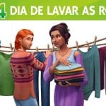 The Sims 4 Dia de Lavar as Roupas