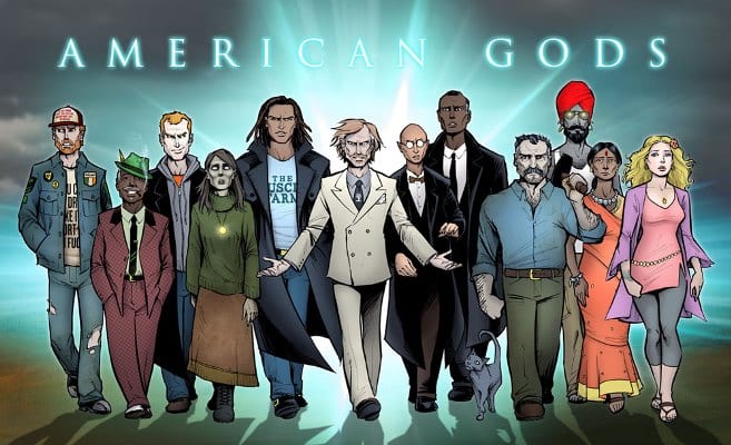 Imagem da série American Gods
