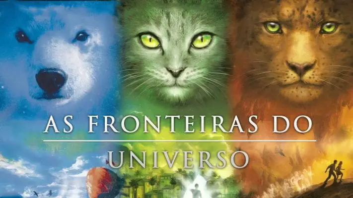 capas da trilogia As Fronteiras do Universo