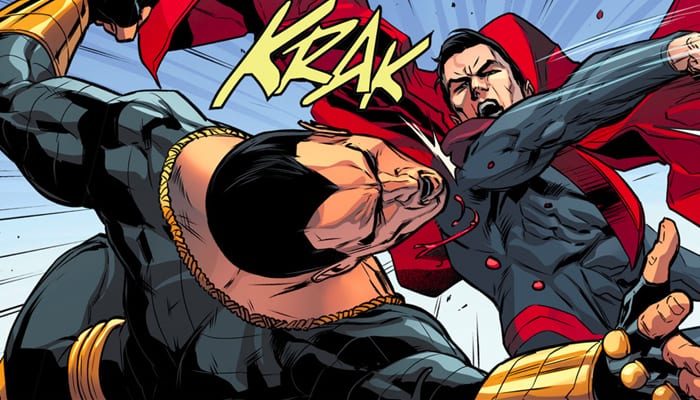 Imagem de Superman vs Adão Negro