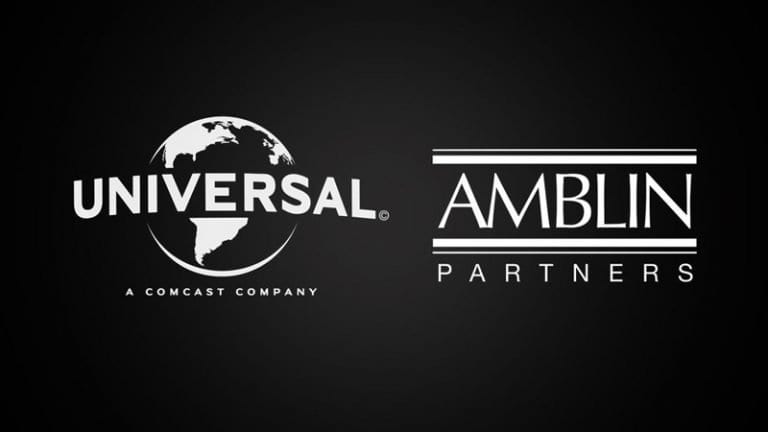Imagem de logo da Universal e Amblin