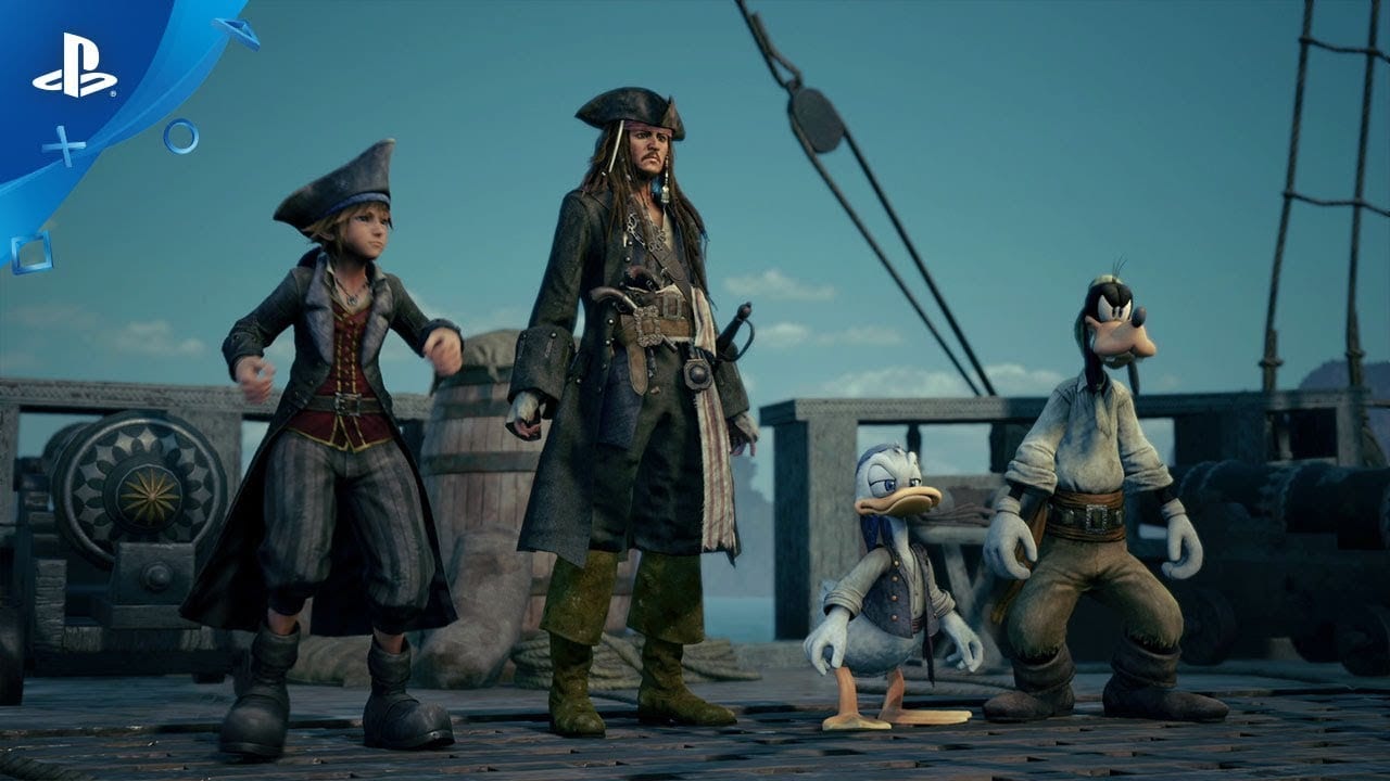 Kingdom Hearts III - Piratas do Caribe