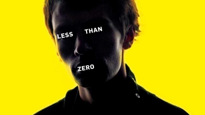 imagem da capa do livro Less Than Zero