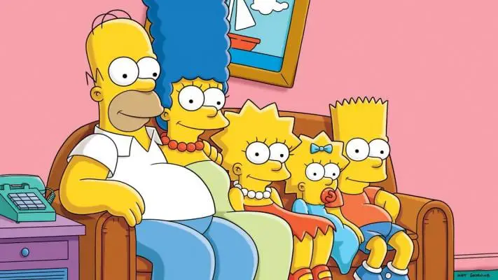 imagem promocional de Os Simpsons