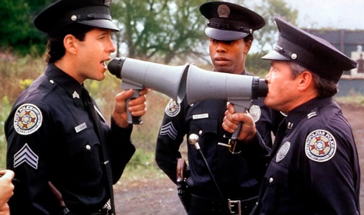 Imagem do filme Loucademia de Polícia