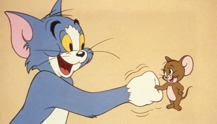 Imagem dos personagens Tom & Jerry