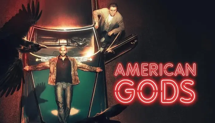 Imagem promocional da 2ª temporada de American Gods