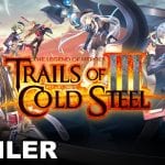 Capa do trailer de The Legend of Heroes: Trails of Cold Steel III