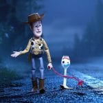 Woody e Garfinho em Toy Story 4