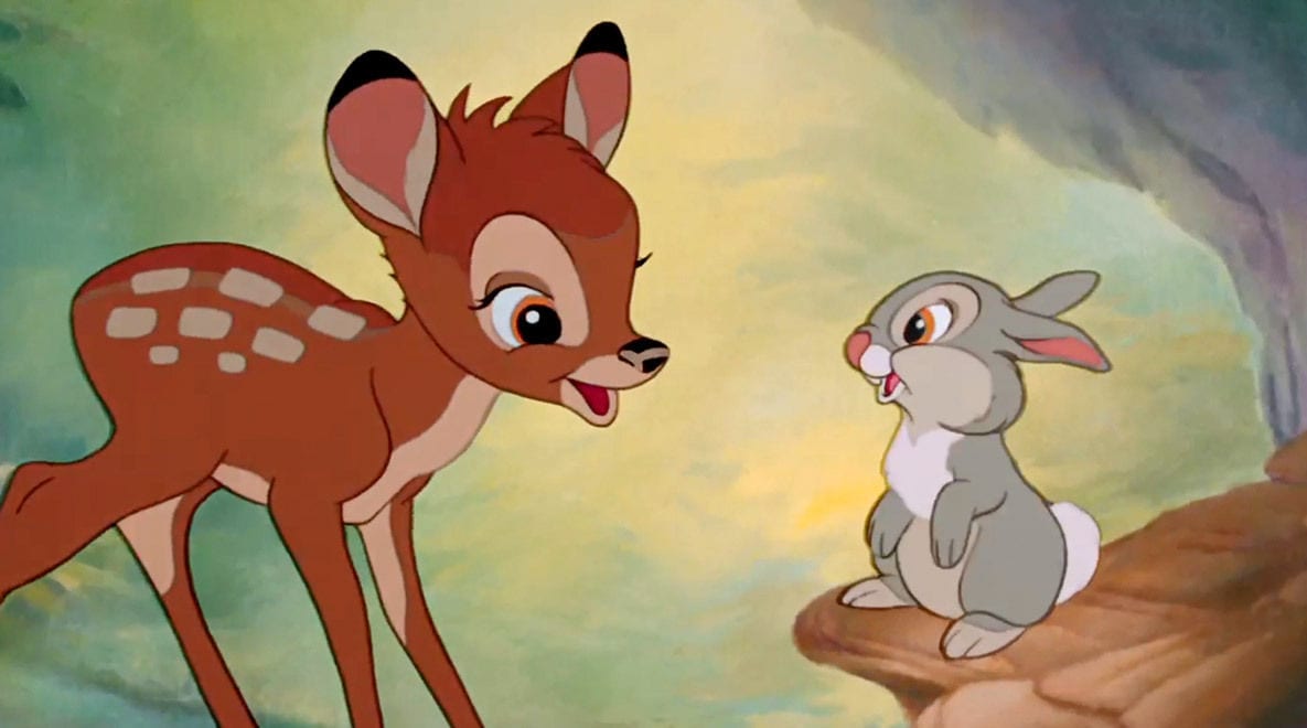 imagem do filme Bambi
