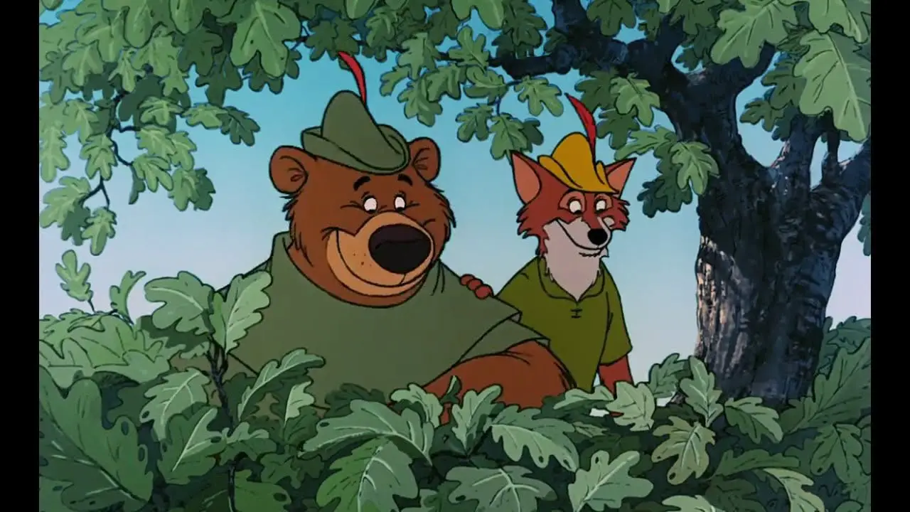 Imagem da animação Robin Hood