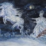 Imagem do conto A Rainha da Neve