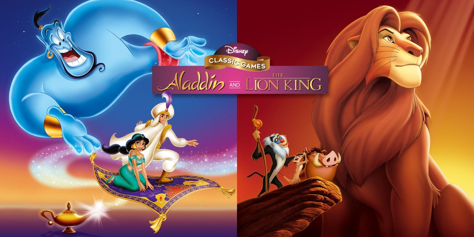 Disney Classic Games Aladdin & Lion King 