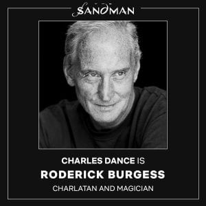 Charles Dance será Roderick Burgess em Sandman