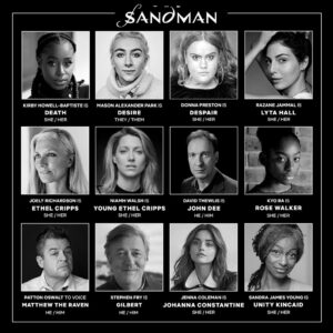 Novos nomes no elenco de Sandman