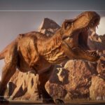 T-Rex em Jurassic World Evolution 2, jogo que estará no Xbox Game Pass