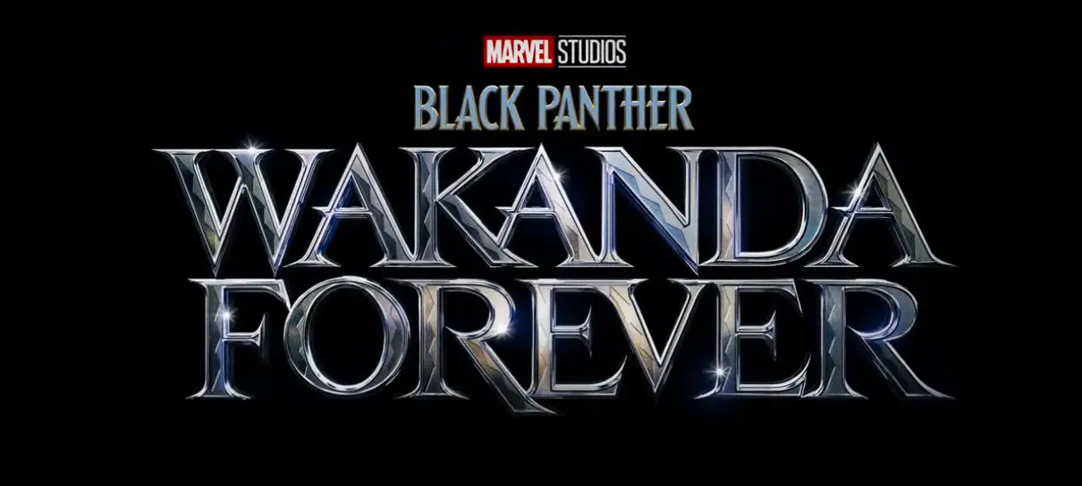 Pantera Negra 2 logo Wakanda forever