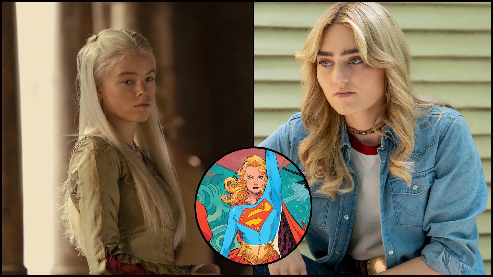 Milly Alcock e Meg Donnelly supergirl
