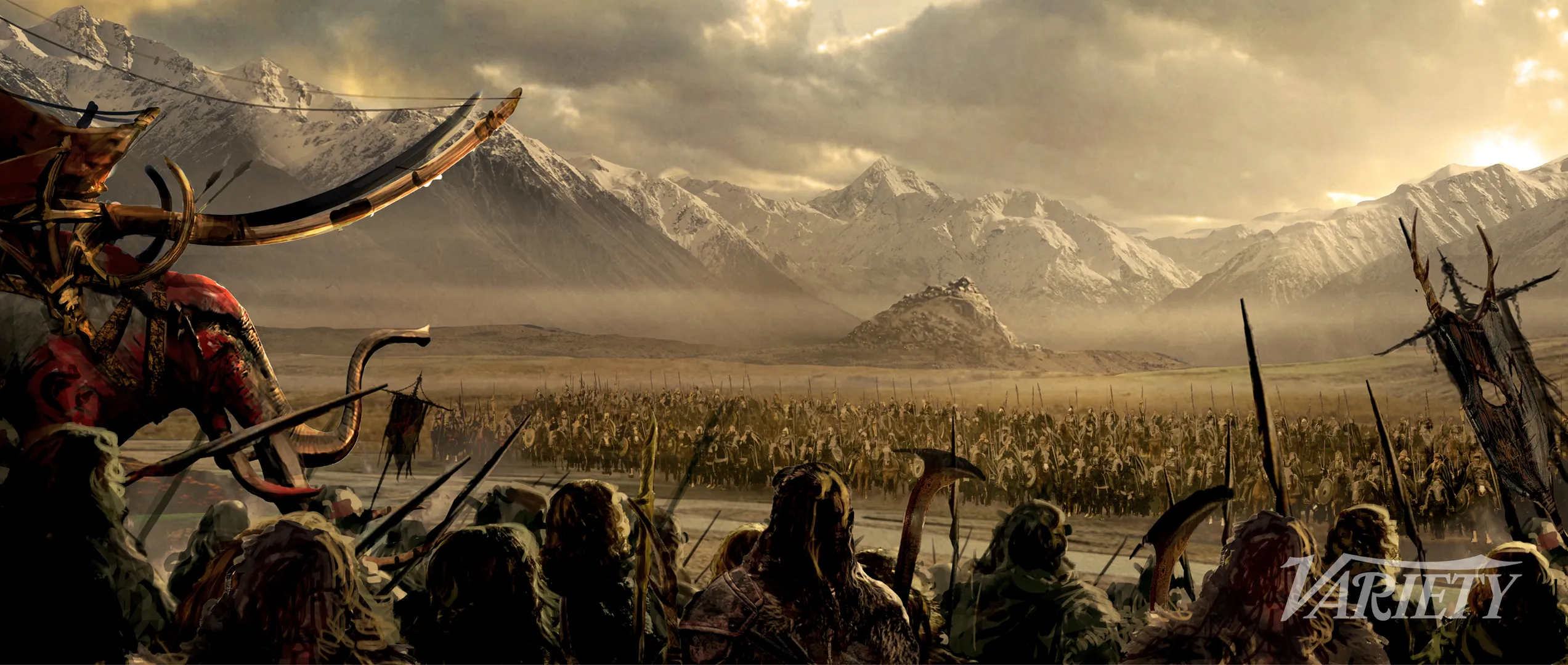 Imagem da animação LOTR: The War of Rohirrim