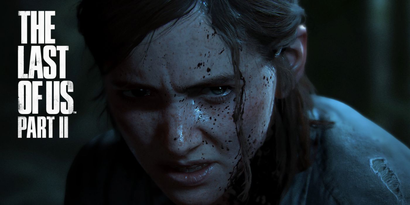 A grizzled Ellie in promo art for The Last of Us Part 2.